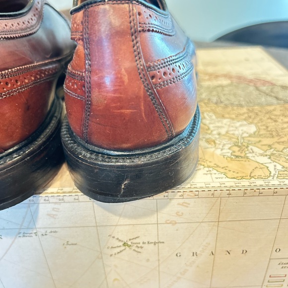 Allen Edmonds MacNeil's Brown wingtip shoes Sz: 12 C - Picture 8 of 14